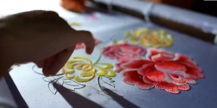 Thêu Văn Lâm – Nét tinh hoa ấp ủ trong từng đường kim m